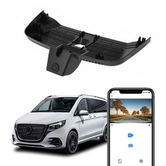 4K skrytá palubná kamera pre Mercedes-Benz V-Klasse (Facelift), EQV, Vito & eVito (2024–2025) 