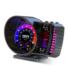 3,5" Head-Up Display (HUD) do auta – digitálny rýchlomer s OBD2 