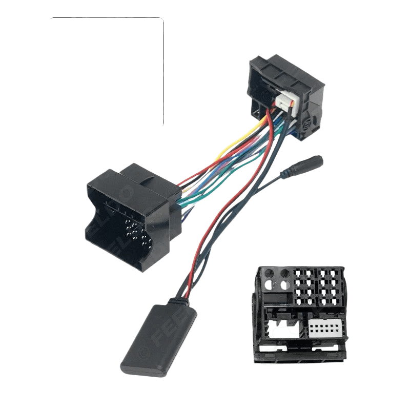Bluetooth adaptér – káble a konektory pre VW (Passat, Touareg, Touran mm) a Skoda na upgrade autorádia