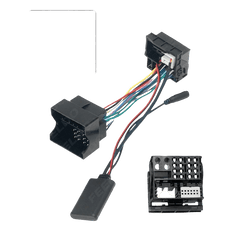 Bluetooth adaptér – káble a konektory pre VW (Passat, Touareg, Touran mm) a Skoda na upgrade autorádia