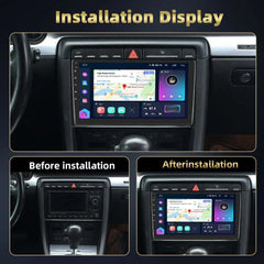 Audi A4 00-08 - 9" Radio m. Apple CarPlay og Android Auto – Bilmedie.dk