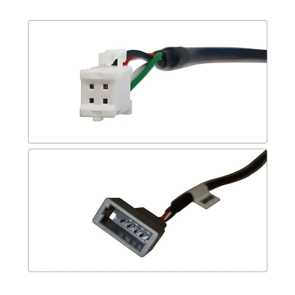 USB adaptérový kábel – 4-pin konektor pre Kia a Hyundai, pripojenie cez 4-pin konektor k autorádiu vo vozidle.