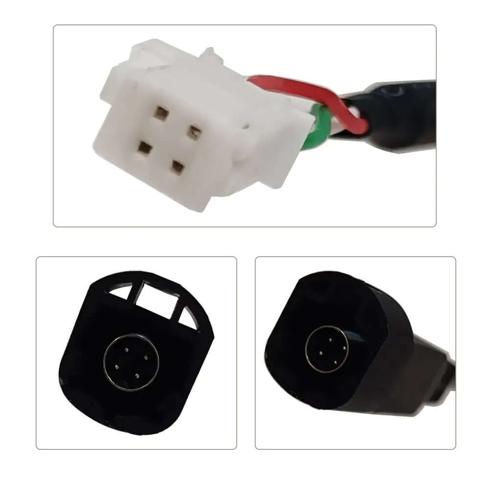 USB adaptérový kábel – 4-pinový konektor pre Volkswagen a Skoda, detail konektorov