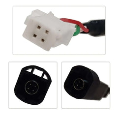 USB adaptérový kábel – 4-pinový konektor pre Volkswagen a Skoda, detail konektorov