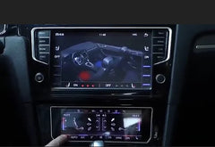 VW Golf 7 (2013–2020) – 6,9" digitálny klimatizačný panel s touch 