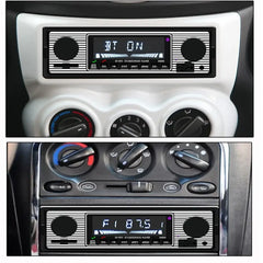 1 DIN autorádio s Bluetooth, USB a retro dizajnom – MP3 prehrávač 