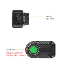Motocyklová palubná kamera IP66 – vodotesné Full HD DVR 