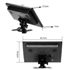 10,1" HD LCD monitor – mini obrazovka do auta, k TV aj k počítaču 