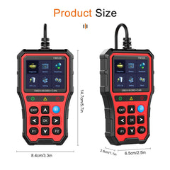 OBD2 čítačka chybových kódov YM529 – diagnostický tester s Bluetooth a farebným displejom 