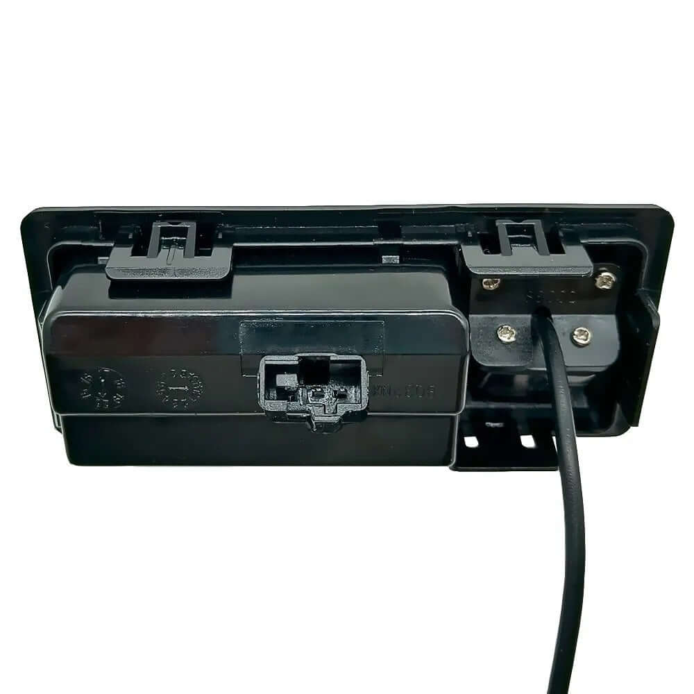 Bakkamera til Audi/Skoda/VW – integreret i bagklapshåndtag med tilslutning til bilradio.