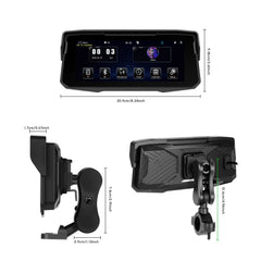 6,86” obrazovka na motocykel s CarPlay, Android Auto, AirPlay a TPMS 