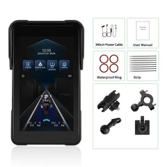 5” CarPlay displej na motocykel s quick release a diaľkovým ovládaním 