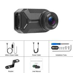 Motocyklová palubná kamera IP66 – vodotesné Full HD DVR 