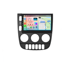 Mercedes-ML 03-05 - 9" Radio m. Apple CarPlay og Android Auto med touchscreen og navigationsfunktioner