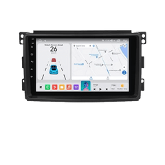 Smart Fortwo 05-10 - 9" Radio m. Apple CarPlay og Android Auto – Bilmedie.dk