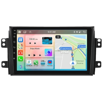 Suzuki SX4 06-13 - 9" Radio m. Apple CarPlay og Android Auto – Bilmedie.dk
