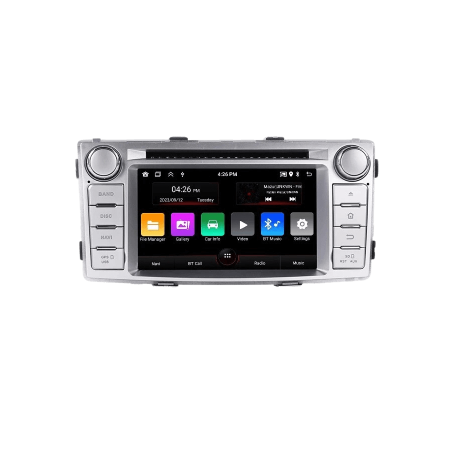Toyota Hilux 12-15 - 7" rádio s Apple CarPlay a Android Auto – Carmediaeurope.com