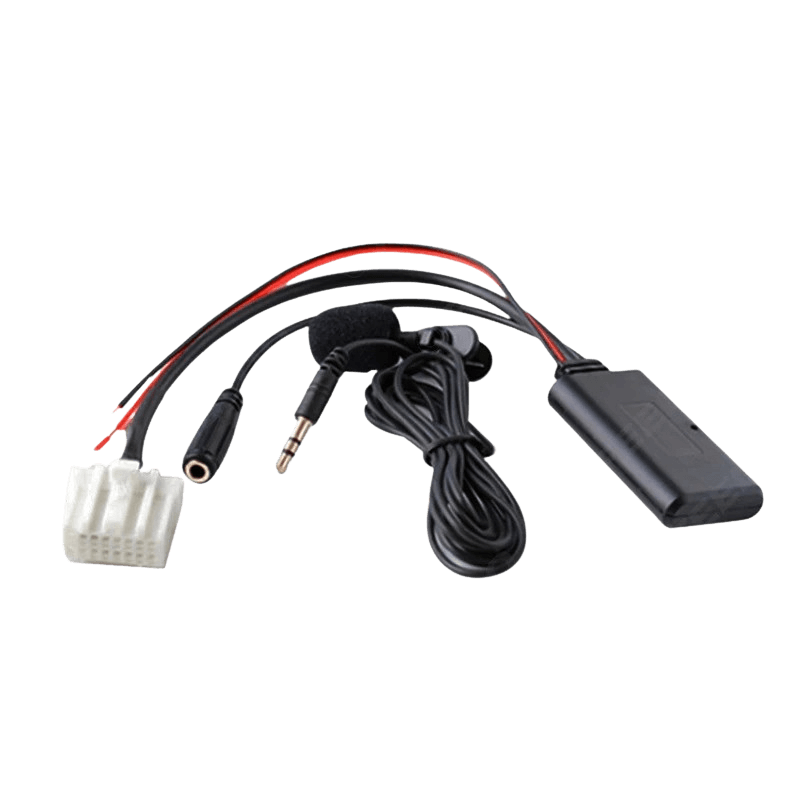 Bluetooth adaptér – Mazda 2, 3, 5, 6, MX-5 a RX-8 – kábel a mikrofón na bezdrôtové prehrávanie hudby