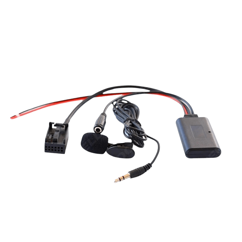 Bluetooth adaptér – Ford (Focus, C-Max, Mondeo, S-MAX, Connect, Transit a Fiesta) s kabelážou a príslušenstvom.