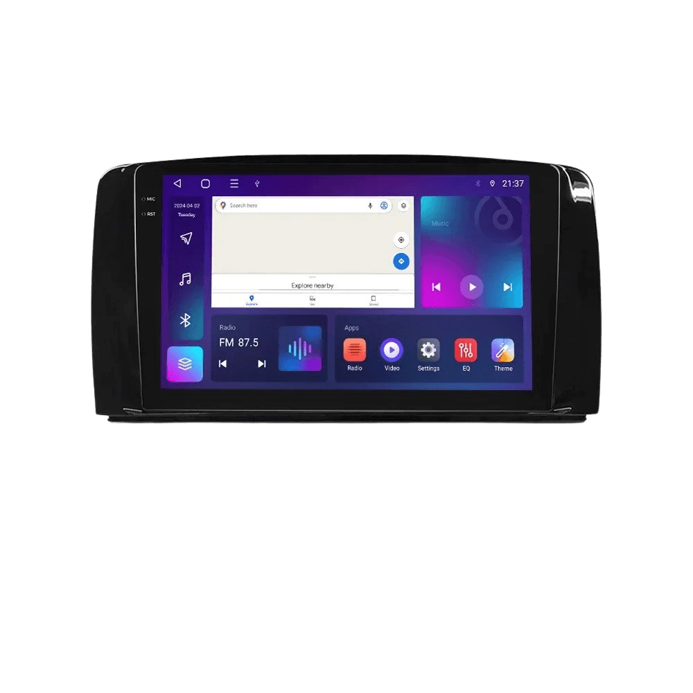 Mercedes-Benz R-Klasse 05-17 - 9" Radio m. Apple CarPlay og Android Auto – Bilmedie.dk