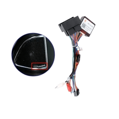 Adaptérový kábel VW (Dynaudio) – originálna cúvacia kamera pre dodatočne namontované rádio s audiosystémom Dynaudio.