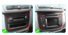 Mercedes Vito 03-15 - 10,1" Radio m. Apple CarPlay og Android Auto