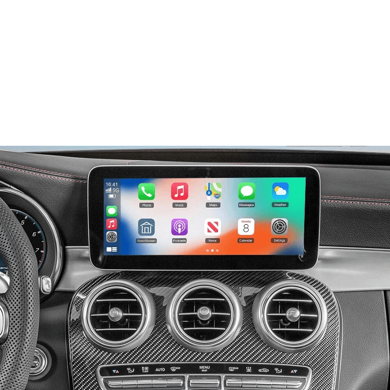 Mercedes-Benz C/GLC/V - 10,25" Radio m. Apple CarPlay og Android Auto – Bilmedie.dk